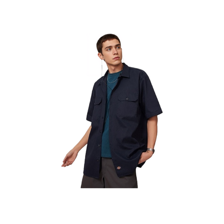 Dickies Dickies Темно-морская синяя мужская рубашка