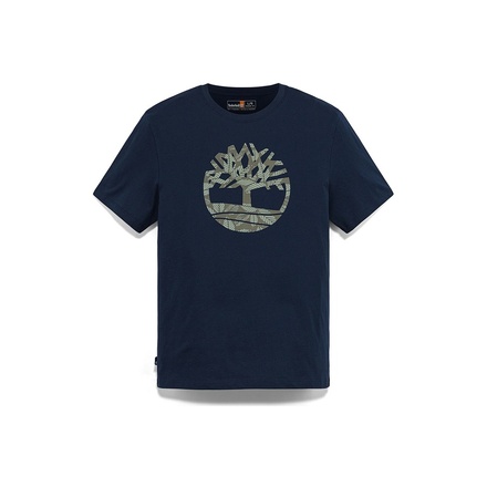 Timberland Timberland T Рубашка Мужская Темно-Сапфировая