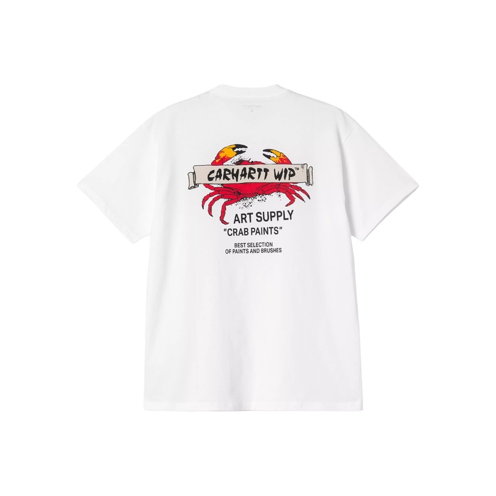  Carhartt WIP Белая Мужская Футболка