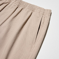UNIQLO Бежевые Унисекс Повседневные Брюки