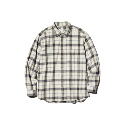 UNIQLO UNIQLO Светло-бежевые унисекс рубашки