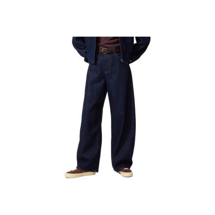 UNIQLO UNIQLO Темно-синие унисекс джинсы