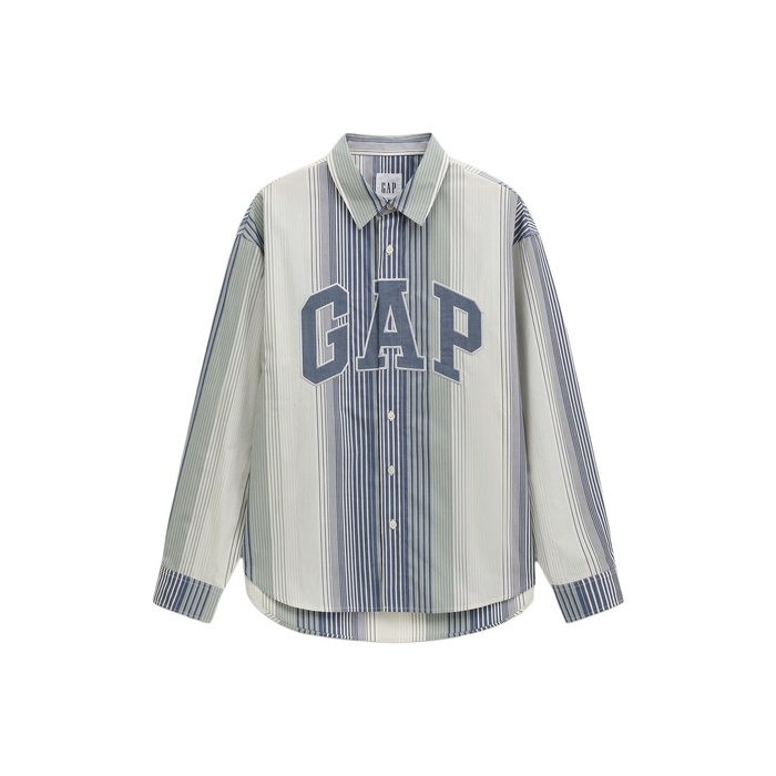  GAP Синие Белые Полосатые Унисекс